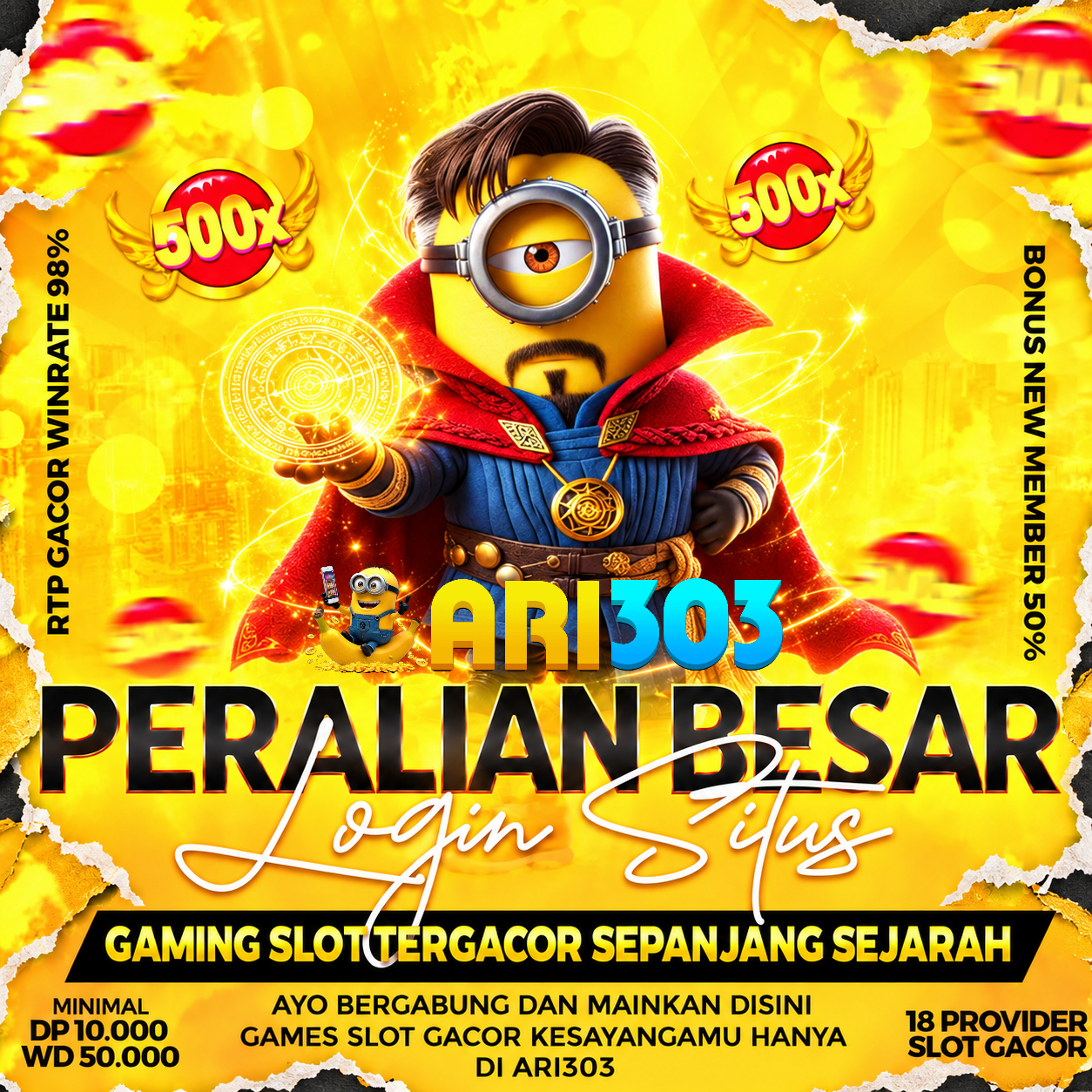 ARI303: Game Slot Gacor Perkembangan Situs Permainan Online Masa Kini